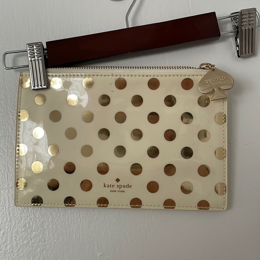 Kate spade clutch wallet makeup bag